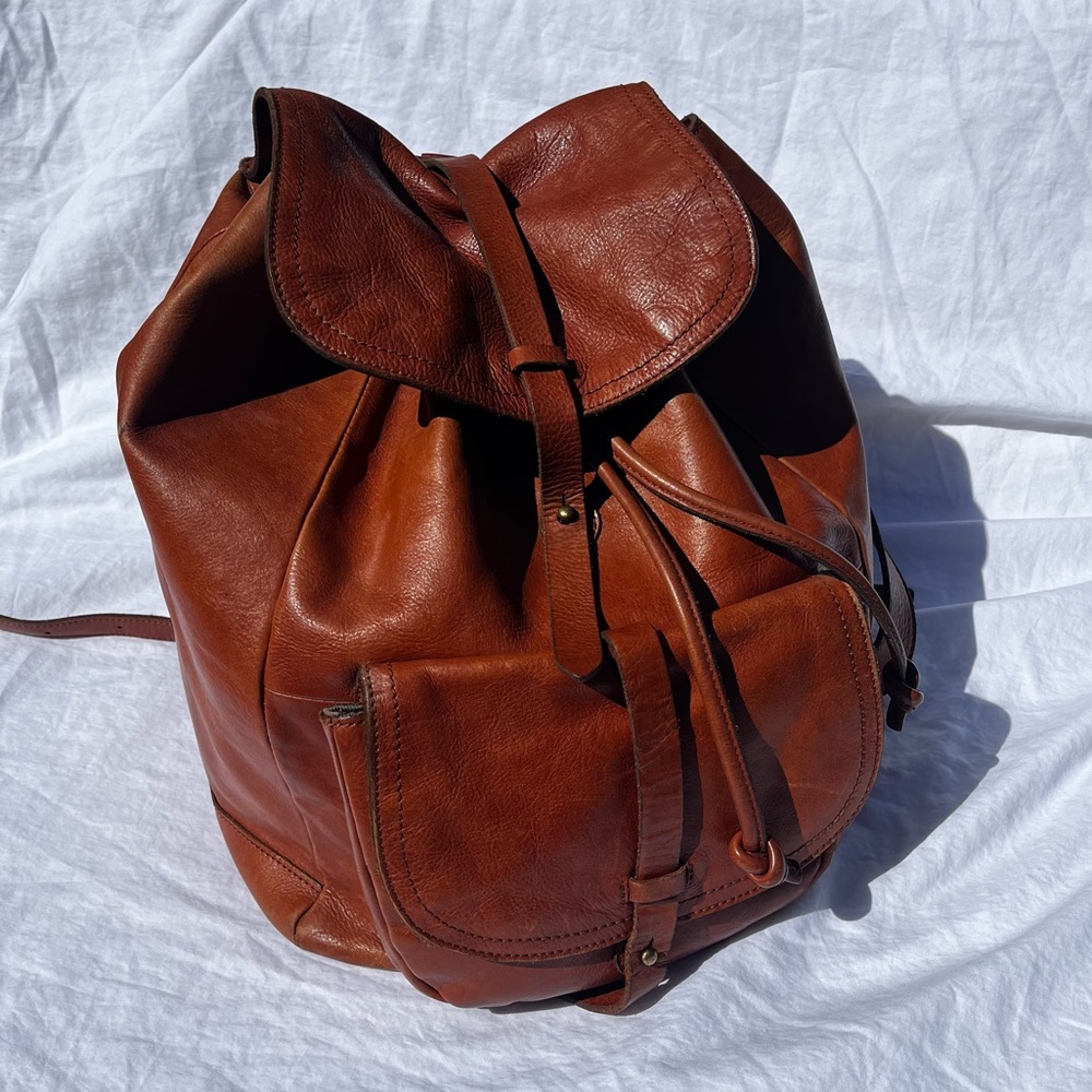 Madewell Leather Backpack